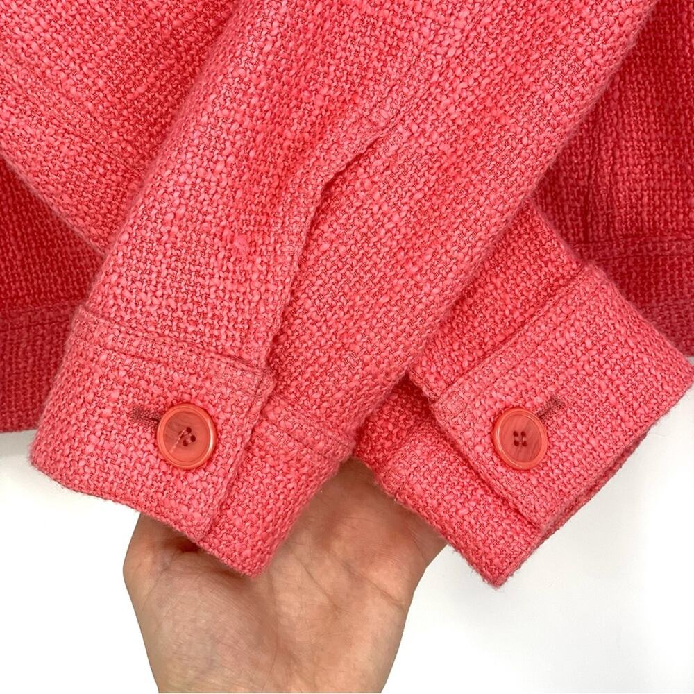 IRO Felicity Tweed Jacket Pink US 6 / FR 38 - Picture 4 of 10